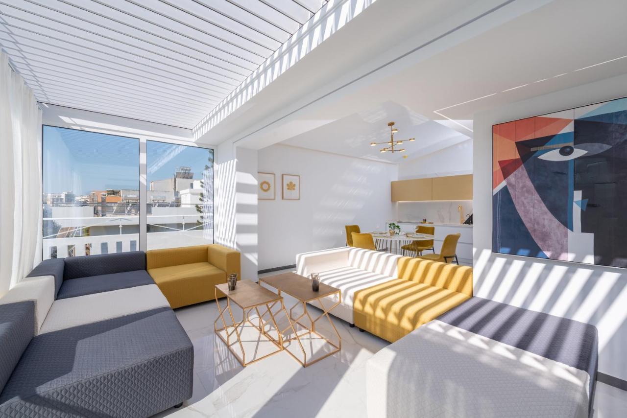 H Experience Spectacular Rooftop Loft Heraklion  Bagian luar foto